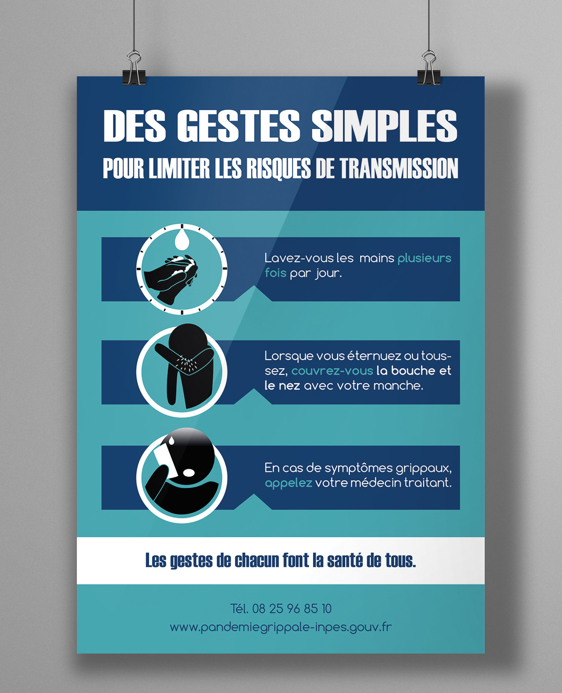 Affiche de prévention – Auriane Vicente
